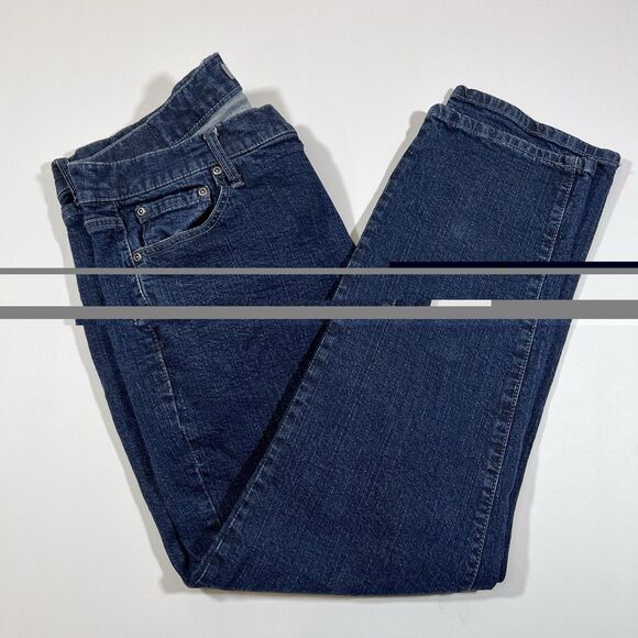 Ash & Erie Slim Straight Blue Jeans Denim Short Inseam Men's 36x27 - Picture 2 of 13